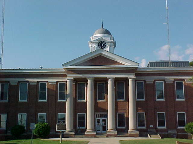Jackson County, Alabama courthouse where probate estates are administered