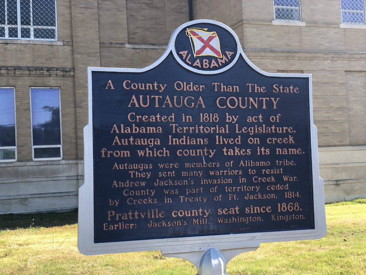 Autauga County, Alabama — where Prattville divorce cases are filed