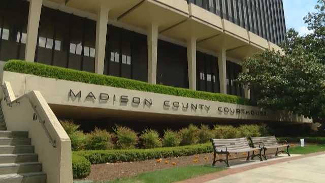 Madison County Courthouse in Huntsville, Alabama where custody and relocation cases are heard